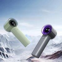 Portable Handheld Fan with Dyson-Inspired Design - USB Rechargeable,Quiet Cooling with Digital
