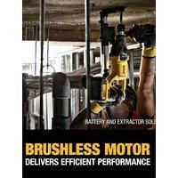20V Battery DCH263 Brushless PLUS D-Handle Rotary Electric Demolition Hammer 4300BPM 3J Concrete Drill Hole Impact Drill