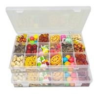 YBhuoo Pack Snack with Compartments, Snackle with 2 Box Box 36 Box