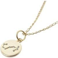 Harfi Women's Scorpio Gold Plated Constellation Star Map Pendant Charm Necklace | Size: 18 inches