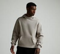 Closure London Relaxed Fit Hoodie - Stone - Size M