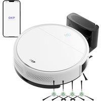 OKP K5 Ultra Robot Vacuum Cleaner, TOF LiDAR Smart Navigation,5500Pa, 190 PSD Obstacle Avoidance, App Control