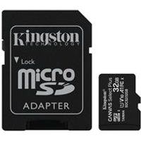 Kingston Canvas Select Plus microSD Card SDCS2/32 GB Class 10 (SD Adapter Included)