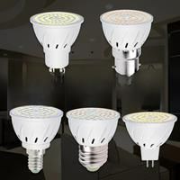 GU10 220V LED Light Bulb E27 Spotlight MR16 Ceiling Lamp E14 For Home Living Room Chandeliers GU5.3