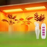 USB LED Grow Light Indoor Quantum Board Plant Lamp Timing Auto On/Off Dimmable For Flower Seeds