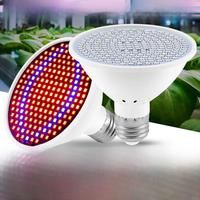 E27 LED Plant Grow Light Full Spectrum Indoor Hydroponics Flower Seedling Vegetables Cultivation Lamp Growth Box Bulb AC85V-265V