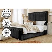 Cheltenham Twilight Boucle Bed Frame & Headboard - 4 Colours - Cream