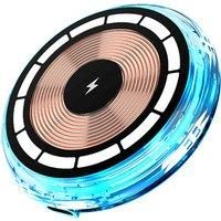 Magnetic Wireless Portable Car Charger In 2 Colours - Blue