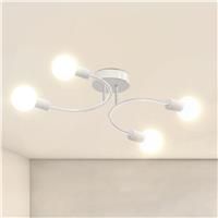 niuniaj Industrial Ceiling Lights Bulbs Chandeliers Ceiling 4 E27