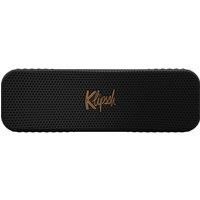 Klipsch Detroit Portable Bluetooth Speaker with Two 1" Tweeters, 3" Woofers, IP67 Waterproof and 20 Hour Battery Life Live Concert Experience.Color: Black