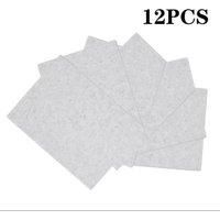 Silvery Grey 12pcs Acoustic Panels Studio Soundproofing Wall Tiles