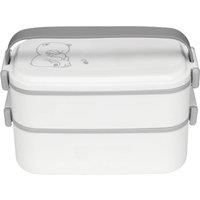 Stackable Bento Lunch Box with Handle 2 Layer