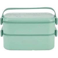 Stackable Bento Lunch Box with Handle 2 Layer
