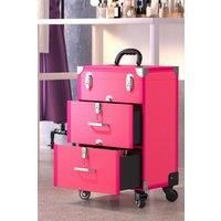 2 Drawers Portable Cosmetic Makeup Travel Case