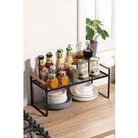 Free Standing Kitchen Spice Herb Rack Holder Cupboard Organiser