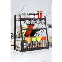 Kitchen Freestanding 3 Tier Spice Rack Kitchen Utensils Storage Rack