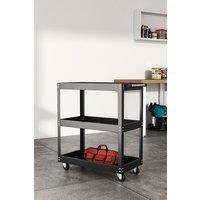 3-Tier Rolling Tool Cart Storage Organizer Trolley