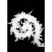 2M White Feather Boa Suitable for Party Wedding Christmas Tree Decoration