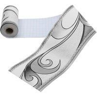 10M x 10Cm Retro Graphic PVC Wallpaper Waistline Wall Trim