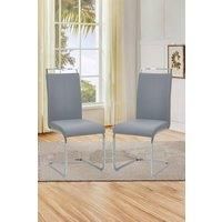 2pcs Metal High Dining Chairs