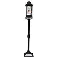 125cm Snowfall Lamp Post with LED Light Unique Christmas Decor