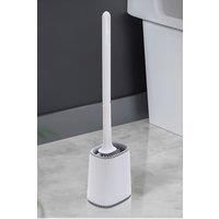 Flexible Silicone Toilet Brush and Holder