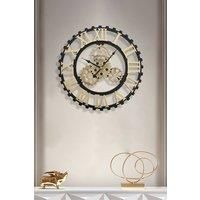 Retro Gear Silent Wall Clock