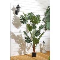150cm Artificial Tropical Monstera Tree Faux Plant in Pot