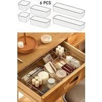 Clear Drawer Organizer 6PCS