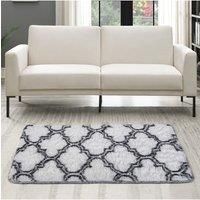 60Cm*120Cm Modern Geometric Shag Rug