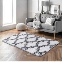 100Cm*180Cm Modern Geometric Shag Rug