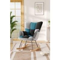 Tufted Upholstered Rocking Chair