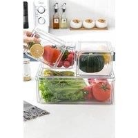 Fridge Storage Containers with Lids 4PCS