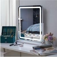 Adjustable Frameless LED Makeup Vanity Mirror