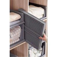 Folding Wardrobe Storage Box Drawer Organizer