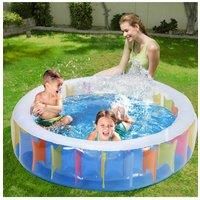 Round Colorful Outdoor Above Ground Swimming Pool