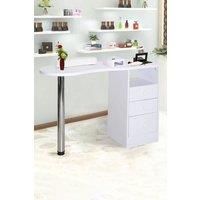 3 Drawers Manicure Table For Beauty Salon And Home