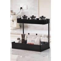 Multifunctional Plastic Pull Out Kitchen Storage Rack