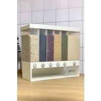 Cereal Dispenser Kitchen Storage with Measuring Cup