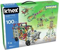 K'nex Imagine 100 Model Building Set 12605 Complete with extras READ Description