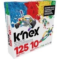 K/'NEX 80206 Beginner Builds Building Set, Build 10 3D Models, Educational Toys for Kids, 125 Piece Stem Learning Kit, Engineering for Kids, Colourful Building Construction Toy for Children Aged 7 +