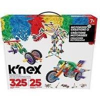 K/'NEX 85049 Motorised Creations Building Set, 3D Educational Toys for Kids, 325 Piece Stem Learning Kit, Engineering for Kids, Colourful 25 Model Building Construction Toy for Children Aged 7 +