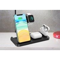 Qi Wireless 4 In 1 Charging Stand - White