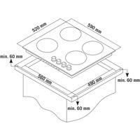 ALTIMO BCH600T1B (integrated hob)
