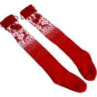 Long Christmas Knit Socks In 2 Options And Colours