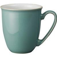 Denby Stoneware Elements Fern Green Coffee Beaker Mug