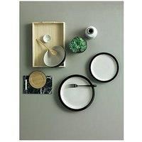 Denby Elements 12-Piece Dinner Set &Ndash; Black