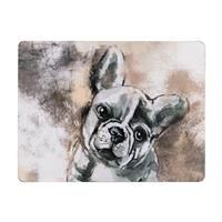Denby Set Of 6 French Bull Dog Placemats