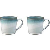 Denby Azure Haze Mugs Set Of 2