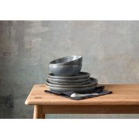 Denby Studio Grey 12 Piece Tableware Set Grey 12